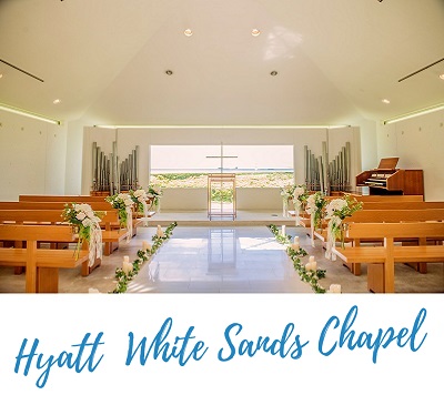 hyatt white sand chapel